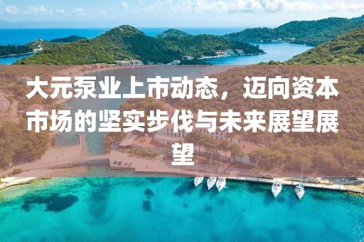 大元泵业上市动态，迈向资本市场的坚实步伐与未来展望展望