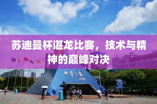 苏迪曼杯谌龙比赛，技术与精神的巅峰对决