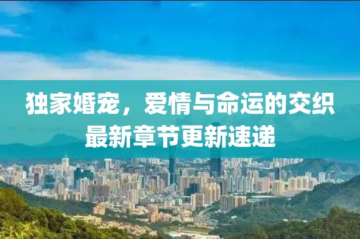 独家婚宠，爱情与命运的交织最新章节更新速递