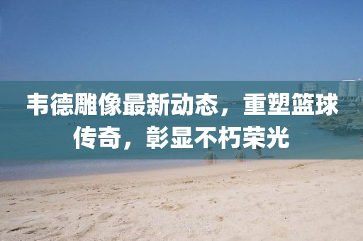 韦德雕像最新动态，重塑篮球传奇，彰显不朽荣光