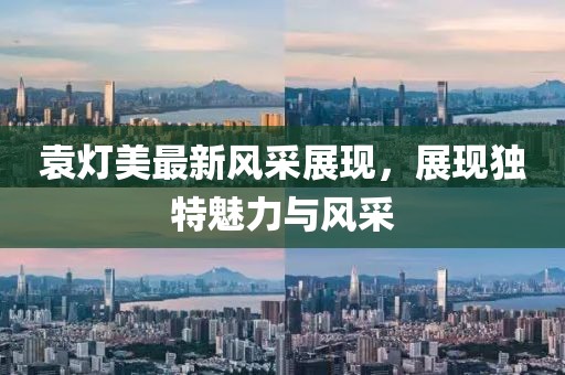 袁灯美最新风采展现，展现独特魅力与风采
