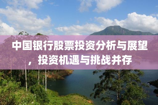中国银行股票投资分析与展望，投资机遇与挑战并存