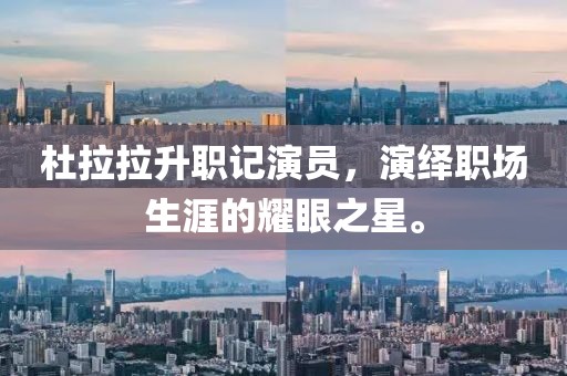 杜拉拉升职记演员，演绎职场生涯的耀眼之星。