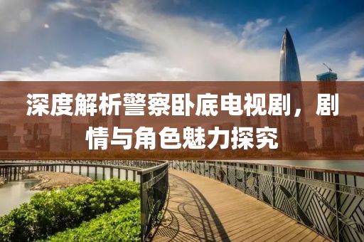 深度解析警察卧底电视剧，剧情与角色魅力探究