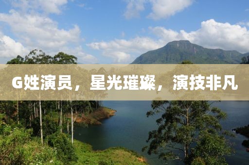 G姓演员，星光璀璨，演技非凡