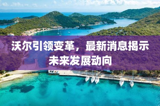 沃尔引领变革，最新消息揭示未来发展动向